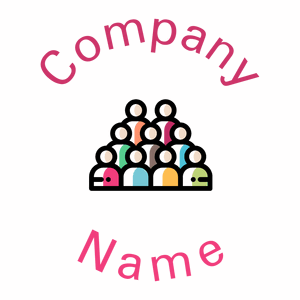 Crowd on a White background - Abstract
