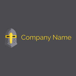 Helmet logo on a Gun Powder background - Politik