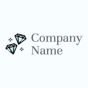 Diamond logo on a Azure background - Unterhaltung & Kunst