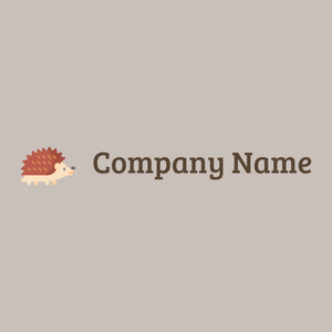 Hedgehog logo on a Cloud background - Animaux & Animaux de compagnie