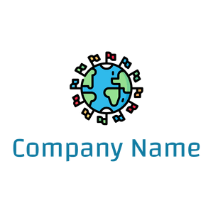 Flags International logo on a White background - Caridade & Empresas Sem Fins Lucrativos