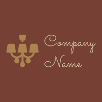 Chandelier on a Peanut background - Home Furnishings