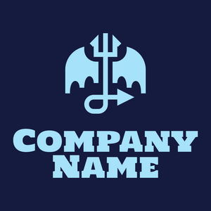 Evil logo on a Blue Whale background - Sommario