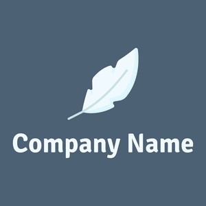 Feathers logo on a Chambray background - Sommario