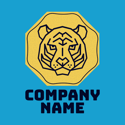 Logo animal moneda tigre - Animales & Animales de compañía Logotipo