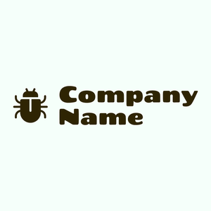 Bug logo on a Mint Cream background - Animali & Cuccioli