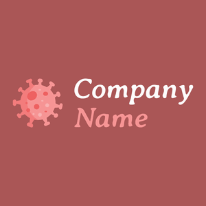Coronavirus logo on a Sante Fe background - Medical & Farmacia