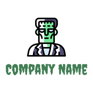 Frankenstein logo on a White background