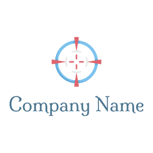 Gun target on a White background - Esportes