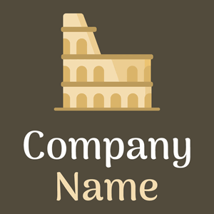 Colosseum logo on a Metallic Bronze background - Agricultura