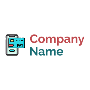 Cashless payment logo on a White background - Computadora