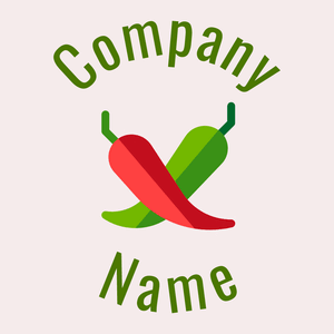 Chili pepper on a Hint Of Red background - Alimentos & Bebidas
