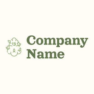 Bud logo on a Floral White background - Agricultura