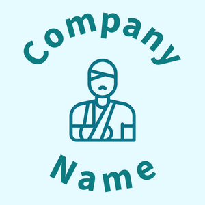 Injury logo on a Light Cyan background - Medicina & Farmacia