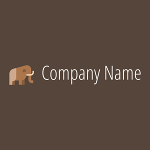 Mammoth logo on a Paco background - Animales & Animales de compañía