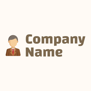 Businessman on a Seashell background - Abstrait