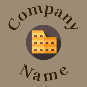 Colosseum logo on a Pale Oyster background - Domaine de l'agriculture