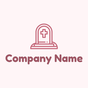 Cemetery on a Lavender Blush background - Religion et spiritualité