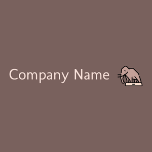 Mammoth logo on a Russett background - Animales & Animales de compañía