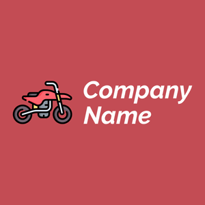 Motocross logo on a Fuzzy Wuzzy Brown background - Automobiles & Vehículos