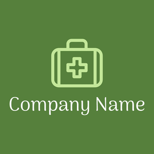First aid kit logo on a Fern Green background - Educación