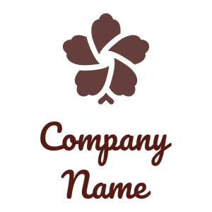 Hibiscus logo on a White background - Floral