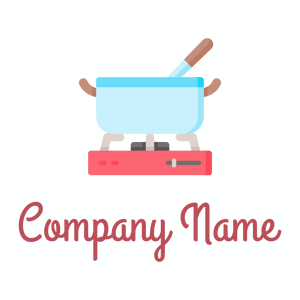 Pot logo on a White background - Alimentos & Bebidas