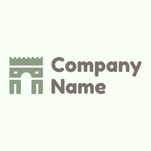 Arc de triomphe on a Honeydew background - Arquitectura