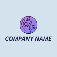 Logo de persona bailando - Juegos & Entretenimiento Logotipo