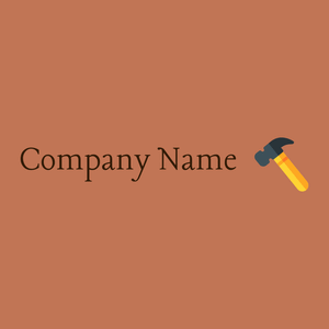 Hammer logo on a Sunglo background - Construção & Ferramentas