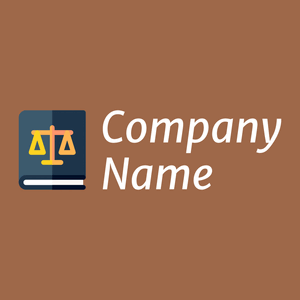 Law book logo on a Sante Fe background - Empresa & Consultantes