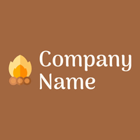 Fireplace logo on a Sepia background - Juegos & Entretenimiento
