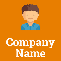 Peach-Orange Boy on a Tangerine background - Crianças & Cuidados