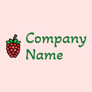 Raspberry logo on a Misty Rose background - Alimentos & Bebidas