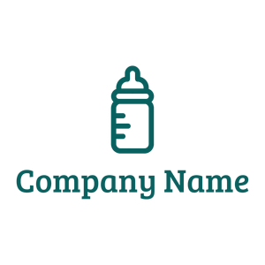 Baby bottle logo on a White background - Agricultura