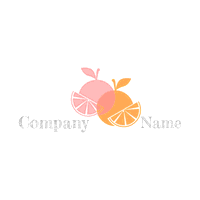 Logo Cosecha Naranja - Agricultura Logotipo