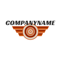 Orange wheel emblem logo - Automobiles & Vehículos