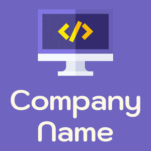 Web development on a Moody Blue background - Computadora