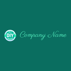 DIY logo on a Deep Sea background - Construcción & Herramientas