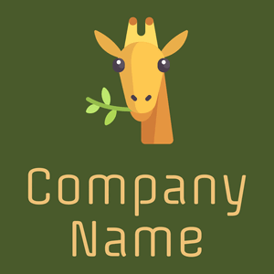 Giraffe on a Saratoga background - Tiere & Haustiere