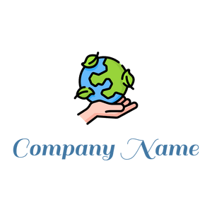 Environmentalism logo on a White background - Community & No profit