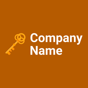 Dark Tangerine Key on a Tenne (Tawny) background - Muebles de casa