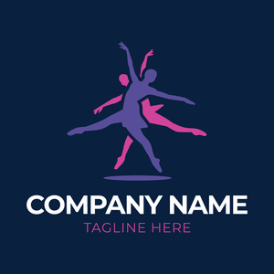 ballet dancing logo - Unterhaltung & Kunst