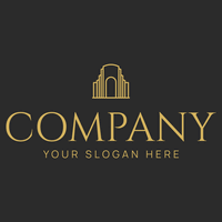 Architectural building logo - Arquitectura