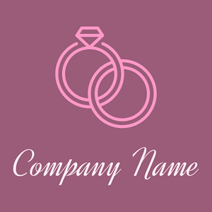 Rings logo on a Mauve Taupe background - Moda & Belleza