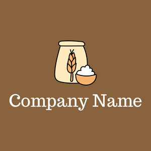Flour logo on a Rope background - Agricoltura