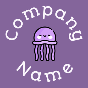 Jellyfish logo on a Deluge background - Animaux & Animaux de compagnie
