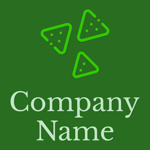 Nachos logo on a Camarone background - Alimentos & Bebidas