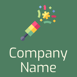 Confetti logo on a Como background - Sommario