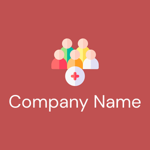 Add group logo on a Sunset background - Abstrait